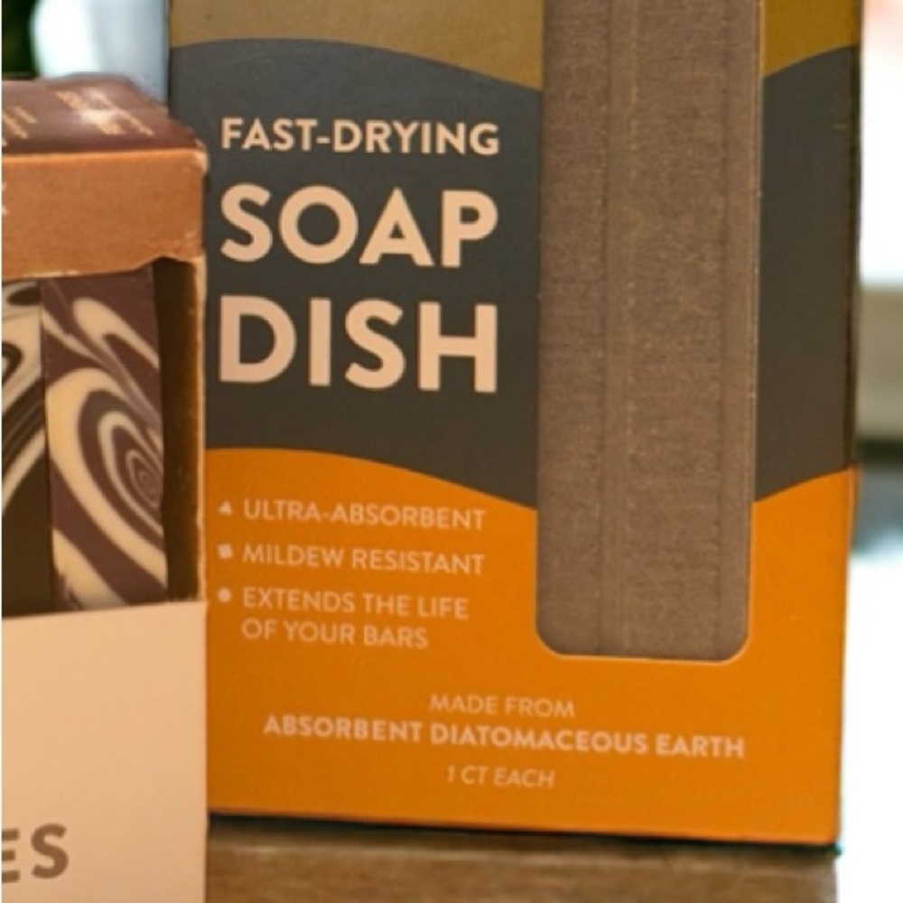 Pacha Soap Co Pacha Peaces Bar Soap Variety Pack Soap Dish Set NWT - Picture 5 of 16